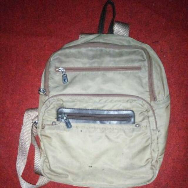 PRELOVED MURMER Tas ransel coklat elizabeth mini