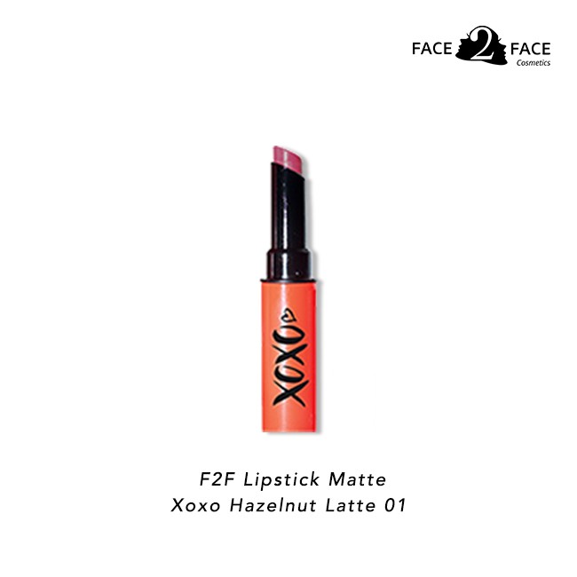 FACE 2 FACE Lipstick Matte Xoxo Hazelnut Latte 01