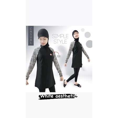 Baju renang muslim dewasa premium murah