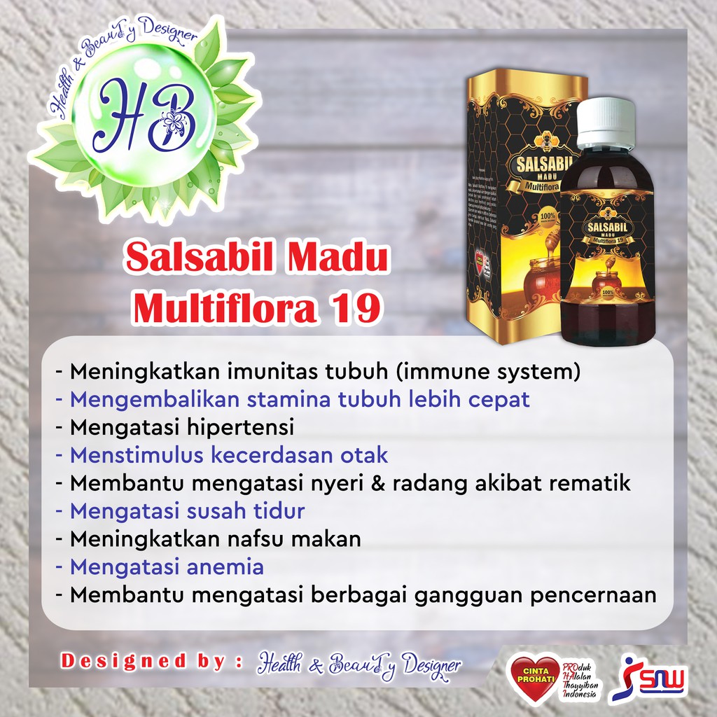 

Salsabil Madu Multiflora 19