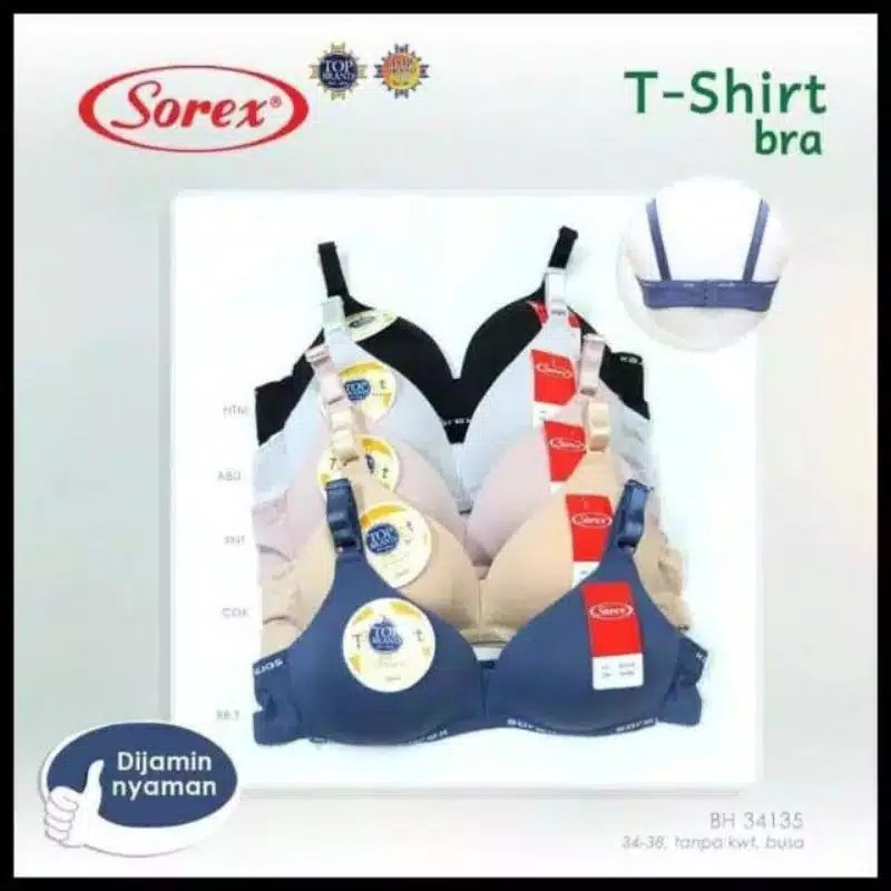 ORIGINAL TALLY SOREX Bra Super Nyaman T Shirt Fashion Terbaru Sorex 34135