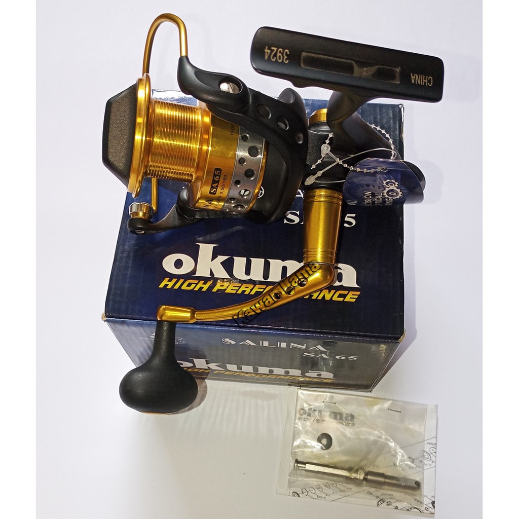 harga reel okuma salina sa 80 Spinning These reels are built for everything from light inshore to heavy offshore fishing.The Salina features a 6HPB +1RB corrosion Okuma SA-8000A Salina Spinning Reel