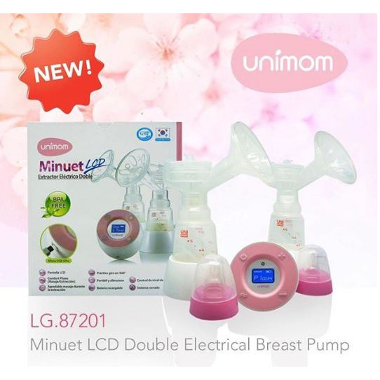 Unimom Minuet Double Electric Breastpump / Pompa ASI with LED