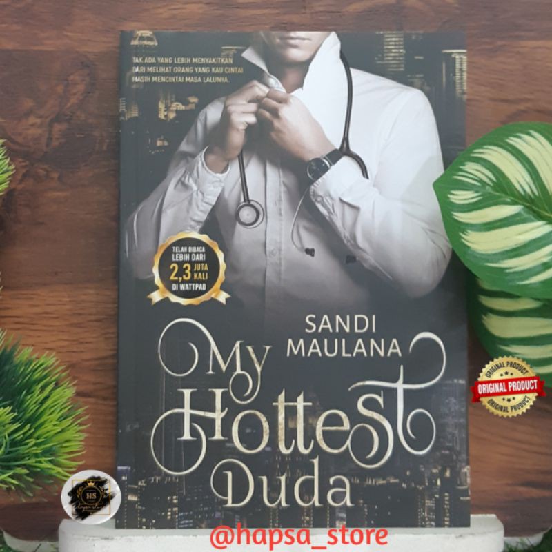 Buku Novel MY HOTTEST DUDA by Sandi Maulana