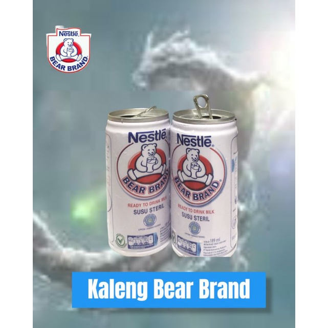 

Kaleng Bear Brand Bersih + free bubble warp