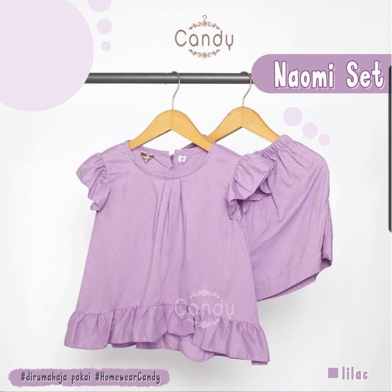 Setelan Baju Anak Perempuan Usia 1-6 Tahun | Naomi Set Homewear Lucu Warna Pink &amp; Mint | Baju Tidur Anak Cewek Lucu Nyaman