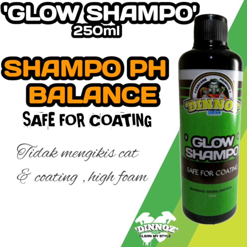 GLOW SHAMPO/shampo mobil&motor/wax shampo/Shampo motor/ph balance shampo/pelindung lapisan wax