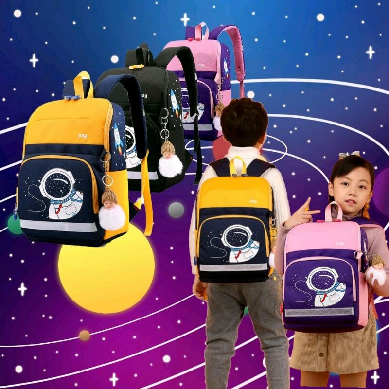 Astronot!!tas ransel anak laki laki/tas anak perempuan Sd TK/anello banyak warna