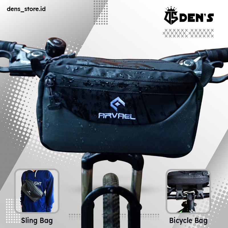 Tas Keranjang Stang Seli Besar Sepeda Lipat Handlebar Bag Mtb Touring