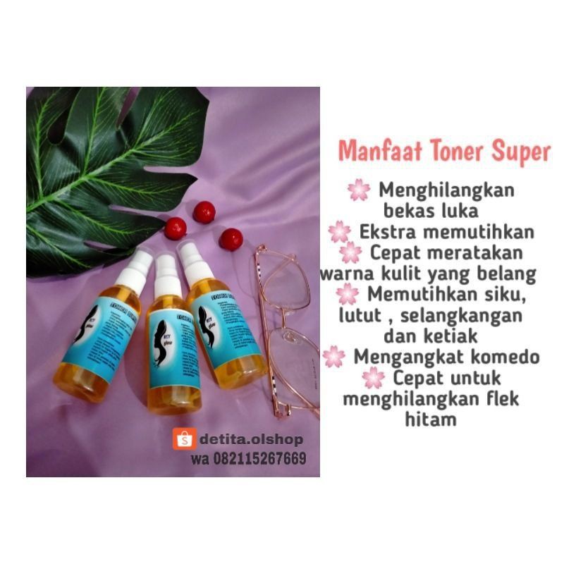 Toner super dosis tinggi skincare rgy glow