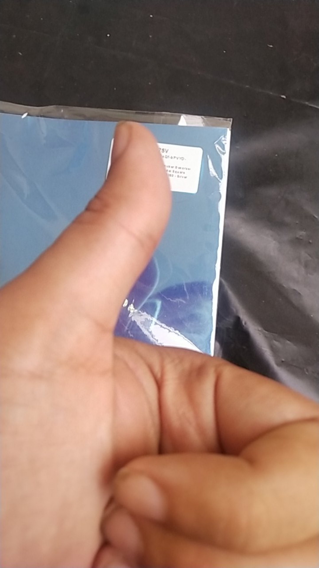 [best Quality] Sticker Dinding 3d Fender Wall Model Square Mirror 1 Set 9pcs - Silver