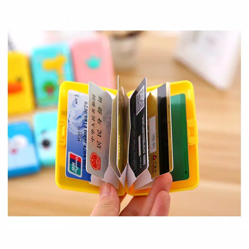 Dompet Mini Kartu Nama / ATM / ID Card / Koin Karakter