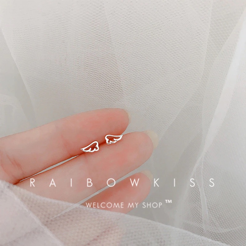 Anting Tusuk Mini Korea Lucu Imut Silver Minimalis Simple Untuk Wanita Fashion Aksesoris Dalika