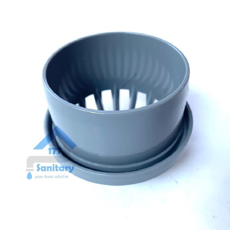 Roof Drain 4 Inch PVC Tebal Plastik Soligen- Saringan Air  hujan Talang Atap atas Plastic tebel drainer drain strainer atas rumah /P17