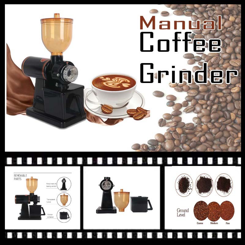 Penggiling Kopi Electric Coffee Grinder Gilingan Biji Kopi Mesin penghalus Biji elektrik