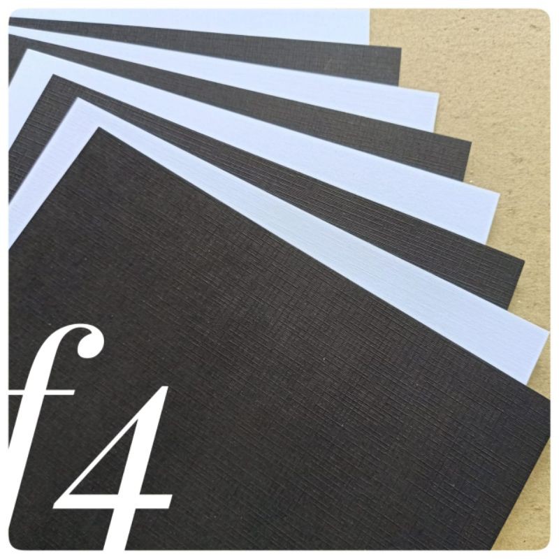 

KERTAS LINEN JEPANG 230 GR UK F4 / FOLIO 21,5 CM X 33 CM ( ISI 50 LEMBAR )