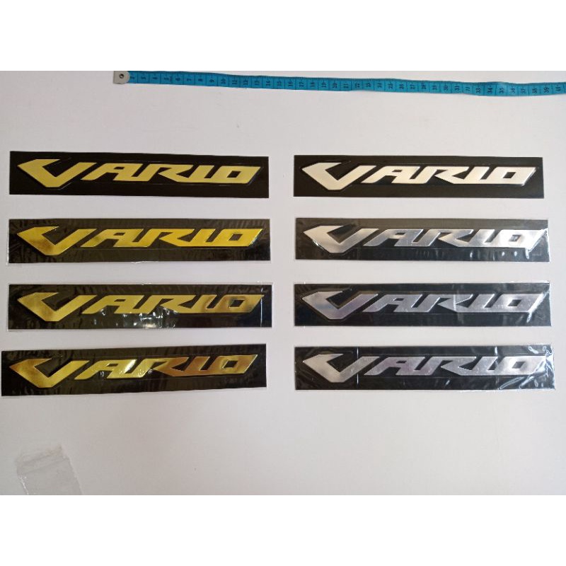 STIKER EMBLEM VARIO EMBOS PEREKAT 3M KUALITAS TERBAIK