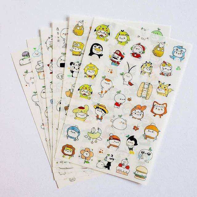 

BUDDING POP DUMPLING DIARY DECO STICKERS