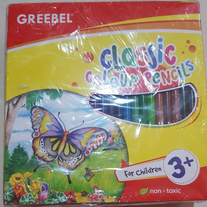 

Greebel pensil warna 24 Classic Harga Dibawah Pasaran Stok TERBATAS