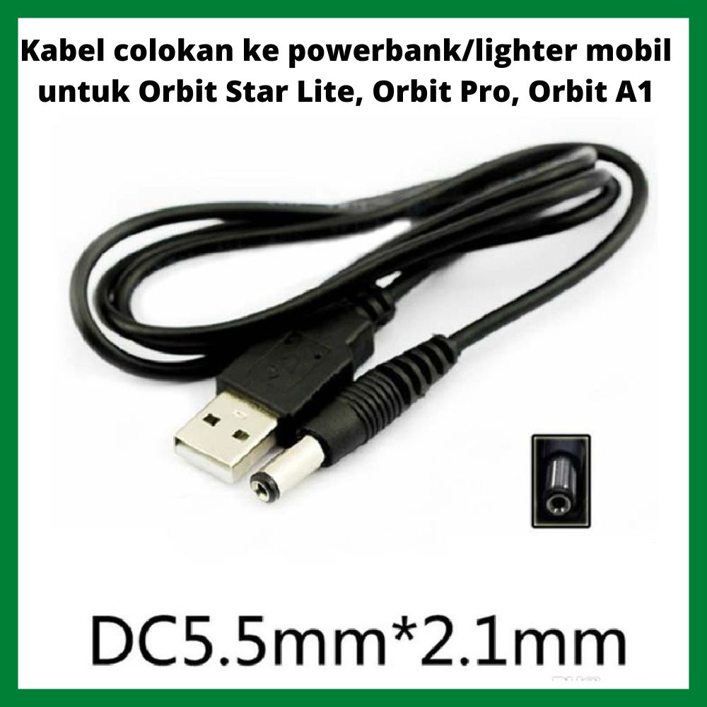 Kabel USB DC 5v Power Supply Modem Telkomsel Orbit