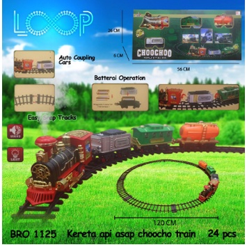 PROMO TERBARU MAINAN ANAK SUPER LOCOMOTIVE BRO 1125