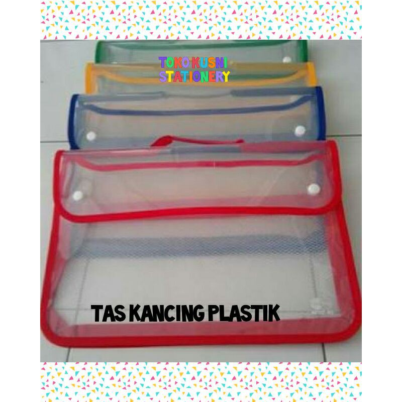 

Map Kancing 2 Transparan Ukuran Folio