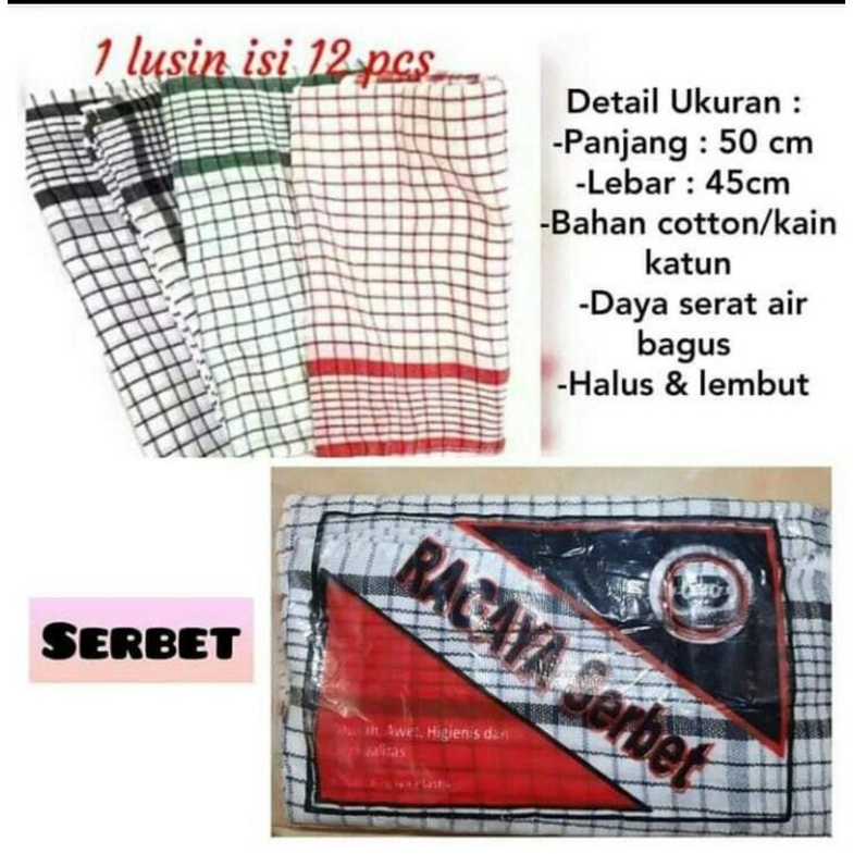 Serbet makan 1lusin
