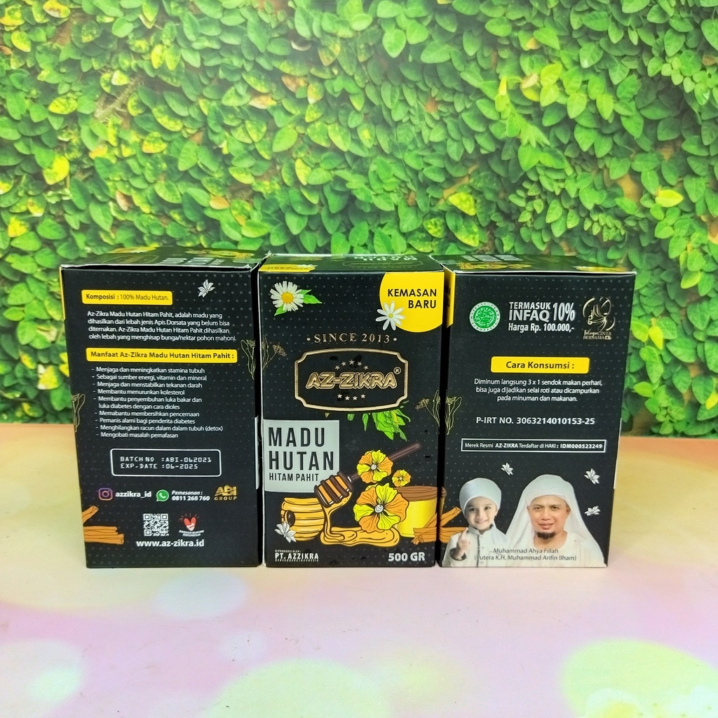 Az - Zikra Madu Hutan Hitam Pahit