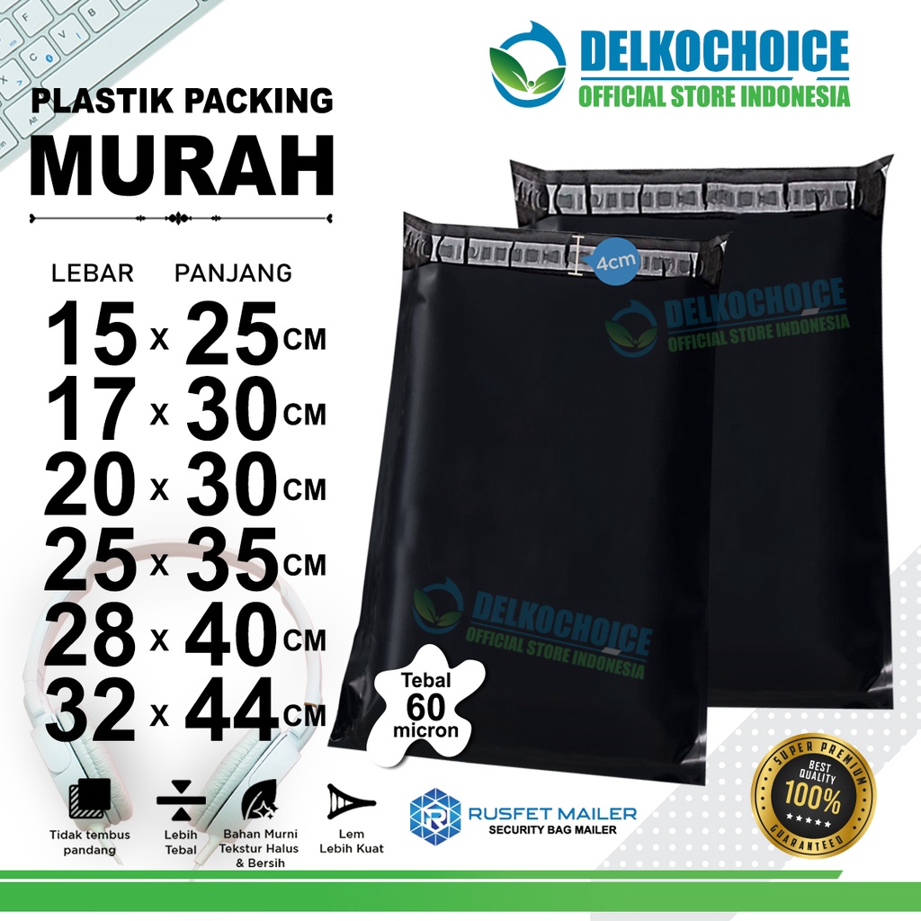 

Polymailer PACK HITAM Amplop Plastik Packing Olshop Polimailer EKONOMIS TERMURAH