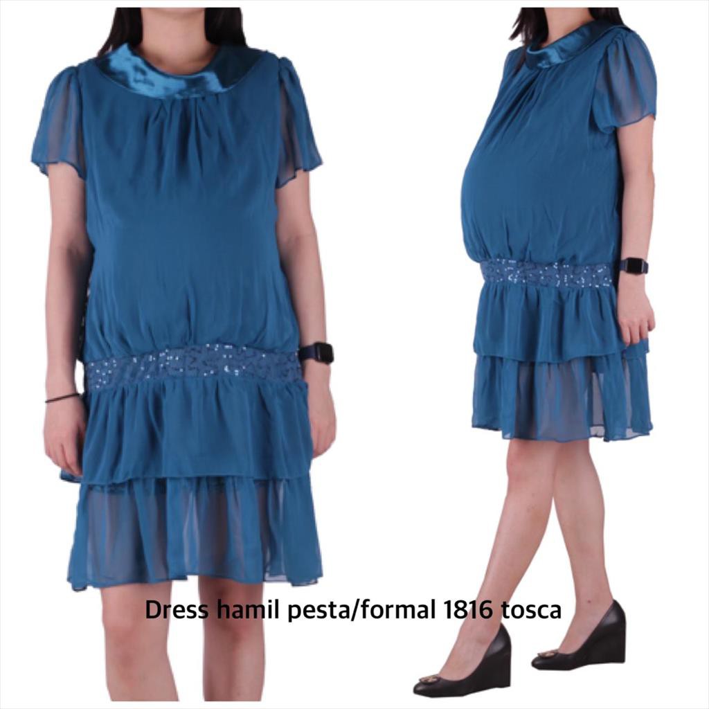 Dress hamil pesta/formal 1816 baju hamil