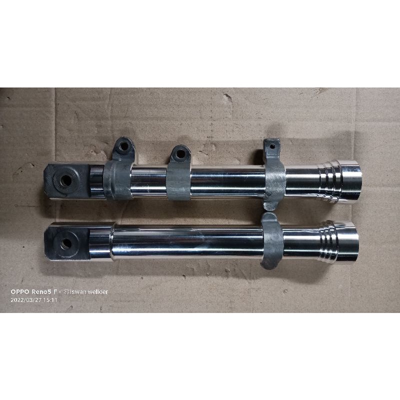bottom tabung skok original vixsen,Scorpio,ninja as 33 bubut kinclong/cnc