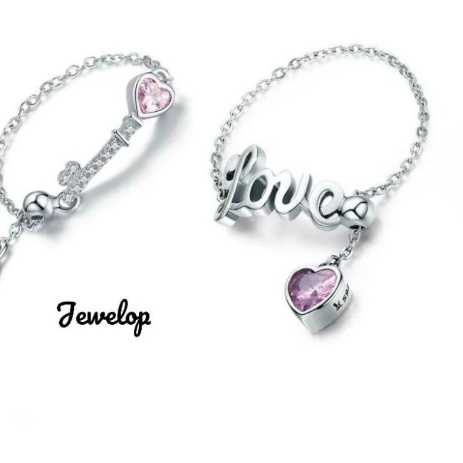 limited STOCKJewelop Cincin Serut Perak S925 Warna Silver Gold Emerald Asscher Oval Pear Round Diamo