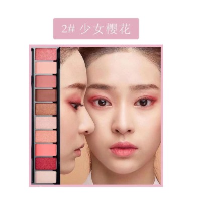 LAMEILA Fashion Matte Eyeshadow Pallet Makeup 10 warna DJ 9999