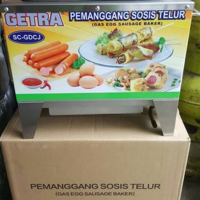 ALAT SOSTEL GETRA GAS SC-GDCJ EGG SAUSAGE BAKER GAS TEKANAN RENDAH