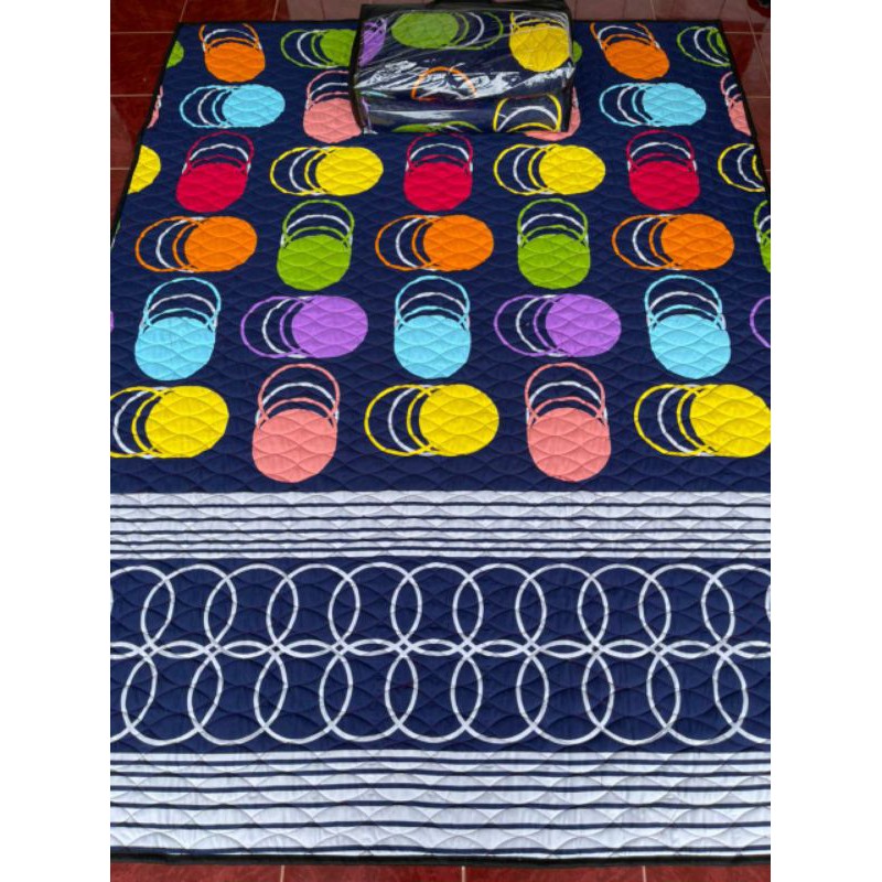 Karpet quilting motif Abstrak