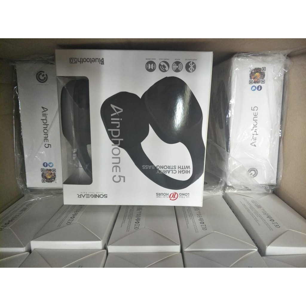 promo headset bluetoth SONICGEAR AIRPHONE 5 - Headset bluetoth Bluetooth versi 5.1