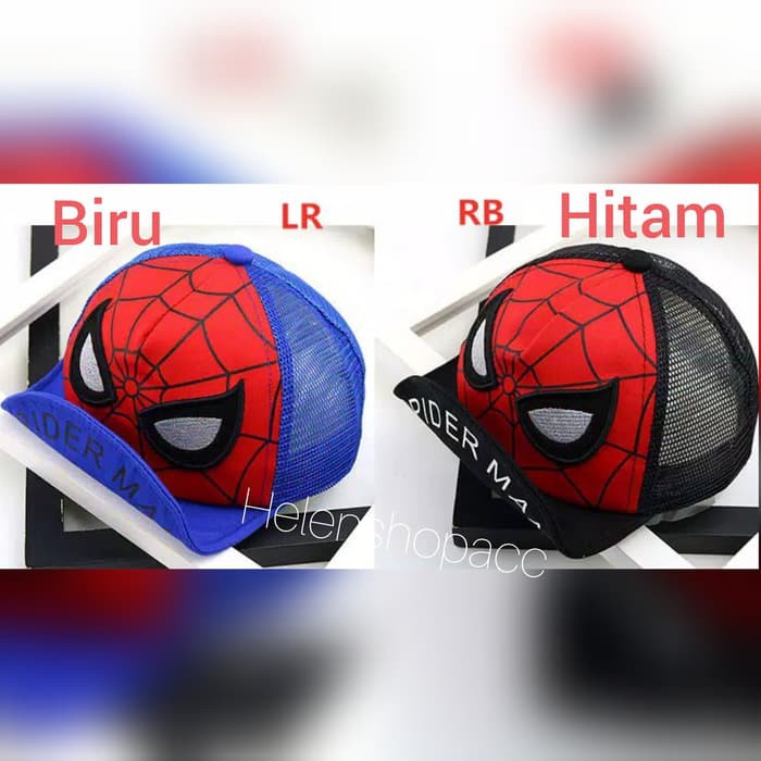 Sale topi spiderman anak import OpalShop