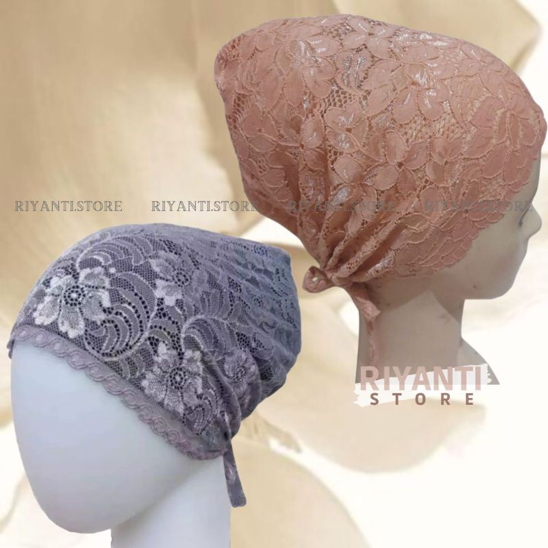 Ciput Brokat / Ciput  Brokat Tali Belakang