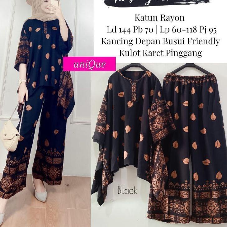 Harga TERMURAAH.. Asiya Jumbo Set by Sancaka Ori Naura Set // Setelan waka jumbo // Setelan Jumbo Ld