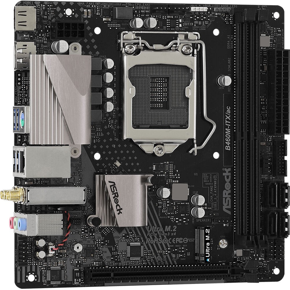 MOTHERBOARD ASROCK - CHIPSET INTEL B460M HDV SOCKET 1200