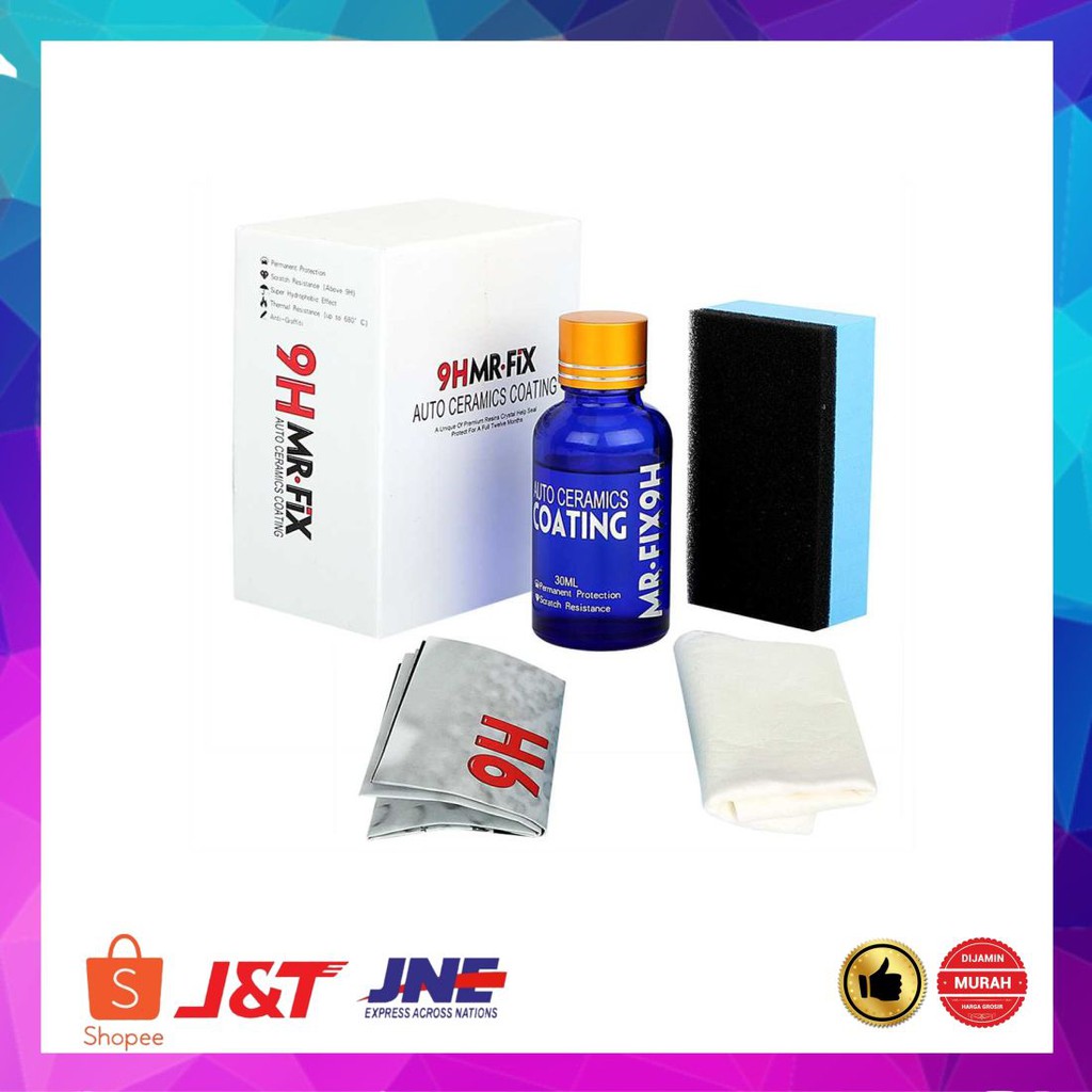 Murah MR FIX Poles Mobil Auto Ceramics Coating Liquid Mobil Anti S