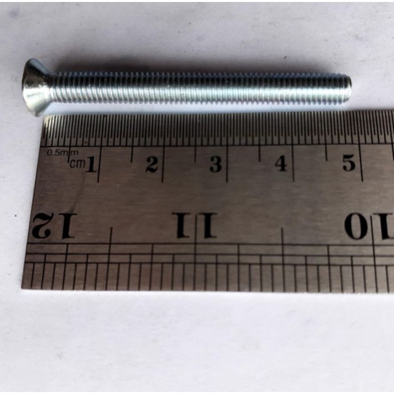 BAUT JF M5 / BAUT JF M5X50 / BAUT JF M5 X 50 / BAUT VERSENG M5x50/ SEKRUP MESIN M5 X50 / SKRUP MESIN