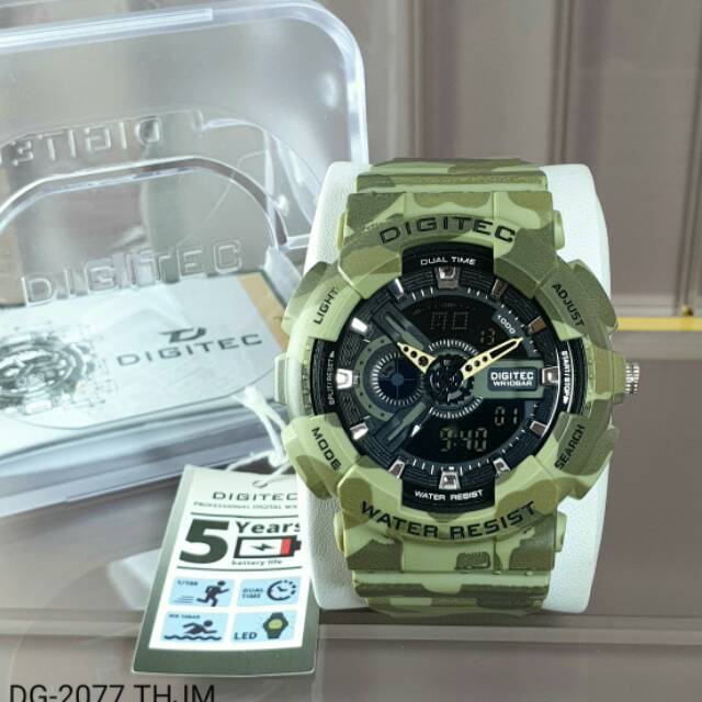Jam tangan Digitec 2077 Army