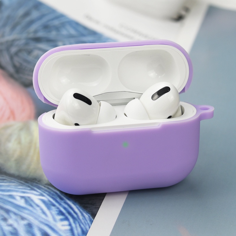 Case Cover Pelindung Headphone Wireless Bluetooth Bahan Silikon PC Untuk Airpods 3 / Pro