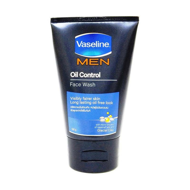 Vaseline Men Oil Control Face Wash Sabun Wajah Pria