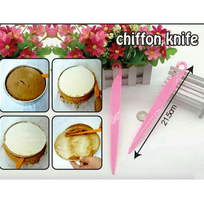 PERALATAN BAKING CHIFFON KNIFE PERLENGKAPAN DAPUR