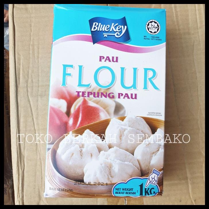 

TERBARUU!! Tepung Pao Blue Key Malaysia 1kg / Pau Flour Bapao SALE