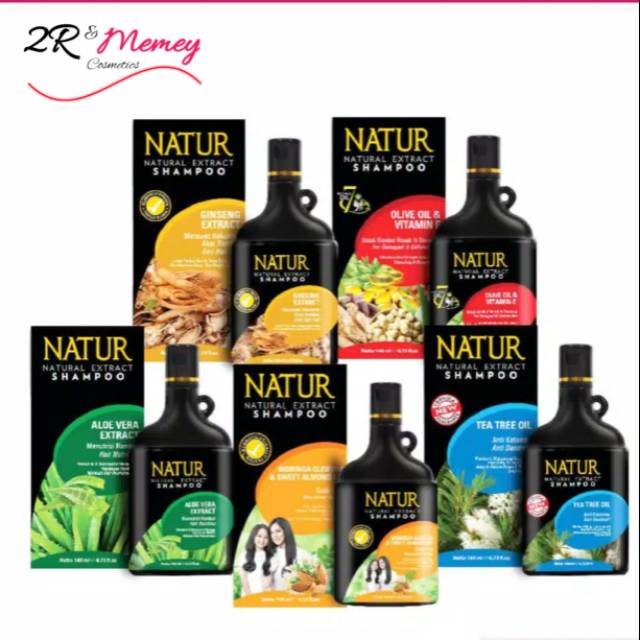 NATUR Natual Extract Shampoo 80ml 140ml 270ml