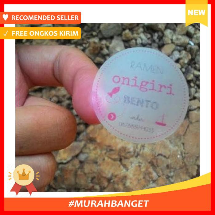 Stiker - Cetak Vinyl + Laminasi + Cutting - Pengikat & Perekat