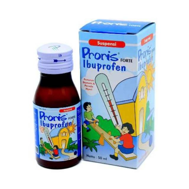 Proris Syrup 60ml [Syrup Turun Panas] ORIGINAL-BPOM